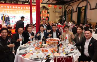 我会执行会长朱建都出席意大利中意青年联合会成立十周年庆典